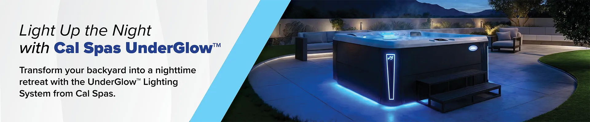 Calspas hot tub being used in a family setting - Escondido